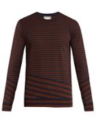 Wooyoungmi Striped Cotton-blend Sweater