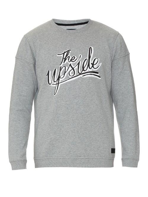The Upside Logo-printed Jersey Sweatshirt