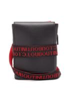 Matchesfashion.com Christian Louboutin - Benech Reporter Leather Cross-body Bag - Mens - Black