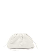 Matchesfashion.com Bottega Veneta - The Pouch Small Leather Clutch - Womens - White