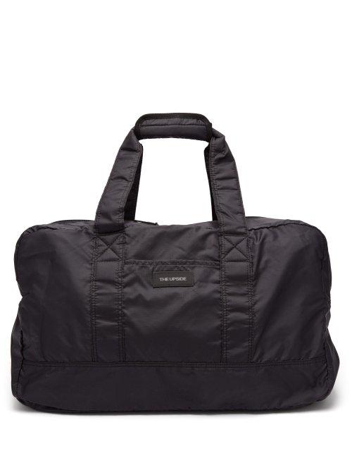 Matchesfashion.com The Upside - Logo Appliqu Nylon Gym Bag - Womens - Black