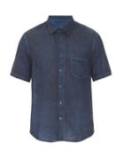 120 Lino Short-sleeved Linen Shirt