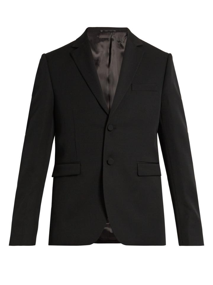 Acne Studios Venice Single-breasted Wool Tuxedo Jacket