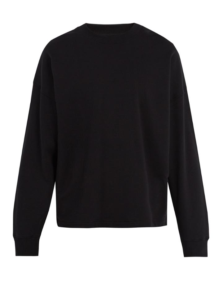 Lemaire Crew-neck Cotton Sweatshirt