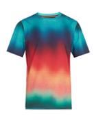 Matchesfashion.com Paul Smith - Dreamer Gradient Print Cotton T Shirt - Mens - Multi