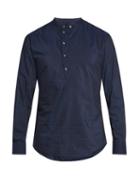 Giorgio Armani Flocked-cotton And Silk-blend Shirt