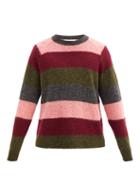 Matchesfashion.com Ymc - Bryer Striped Wool Sweater - Mens - Multi