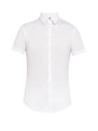 Matchesfashion.com Giorgio Armani - Cotton Jersey Short Sleeve Shirt - Mens - White