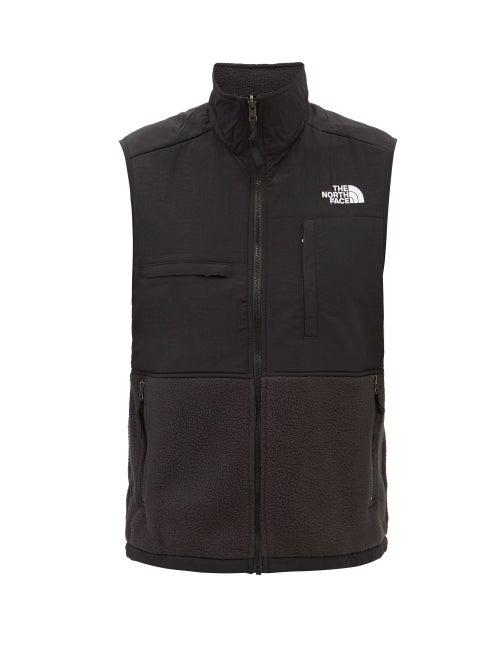 The North Face - Denali Recycled-fibre Fleece And Nylon Gilet - Womens - Black