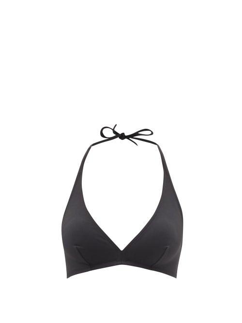 Eres - Gang Halterneck Bikini Top - Womens - Black
