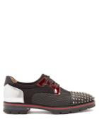 Christian Louboutin Luis Stud-embellished Derby Shoes