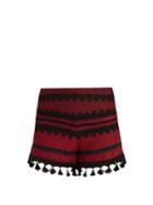Dodo Bar Or Moav Tassel-embellished Cotton Shorts
