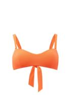 Matchesfashion.com Cossie + Co - The Isla Detachable-strap Bikini Top - Womens - Orange