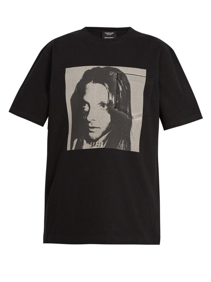 Calvin Klein 205w39nyc Lady-print Cotton T-shirt