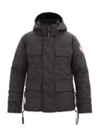 Matchesfashion.com Junya Watanabe - X Canada Goose Maitland Back-print Down Coat - Mens - Black