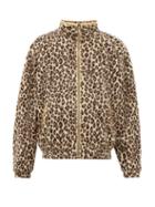 Matchesfashion.com Noon Goons - Leogold Leopard Print Fleece Jacket - Mens - Brown Multi