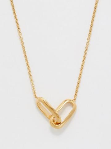 Lizzie Mandler - Xl Knife Edge 18kt Gold Necklace - Mens - Gold