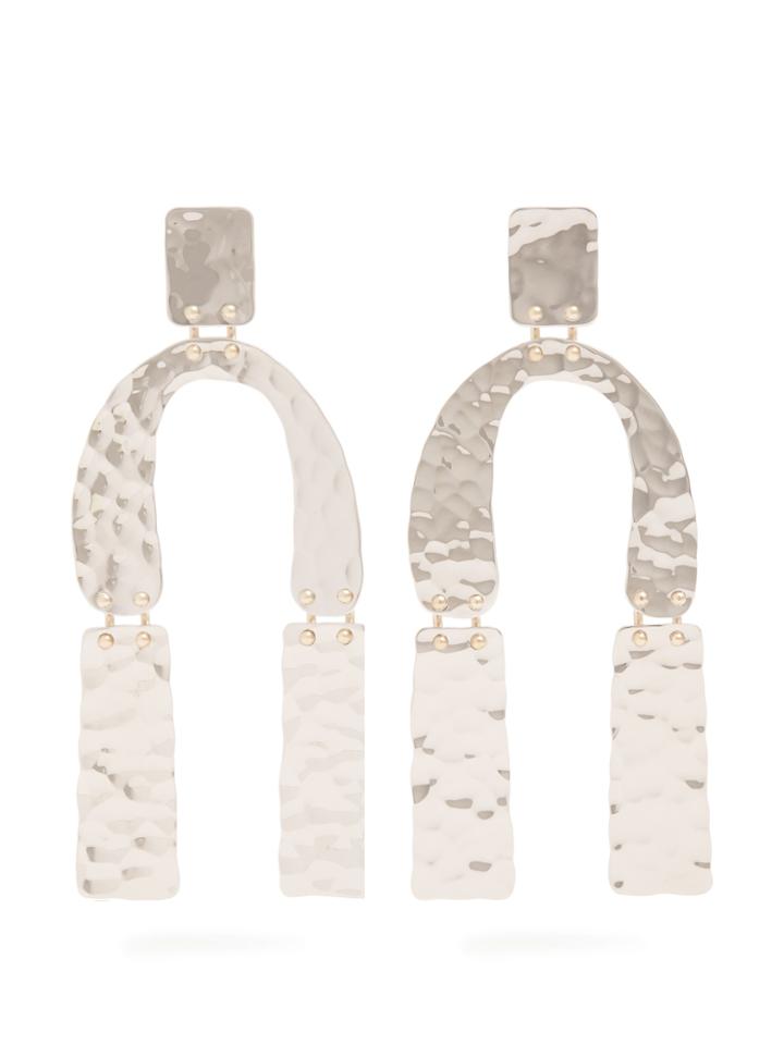 Proenza Schouler Medium Hammered Earrings