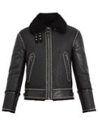 Givenchy Stud-embellished Shearling Jacket