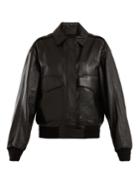 Givenchy Patch-pocket Leather Jacket