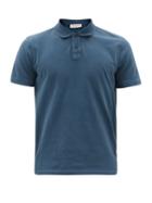 Matchesfashion.com Orlebar Brown - Jarrett Cotton Polo Shirt - Mens - Blue