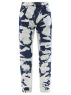 Matchesfashion.com Jeanerica Jeans & Co. - Autobahn Tie-dye Straight-leg Jeans - Mens - Blue Multi
