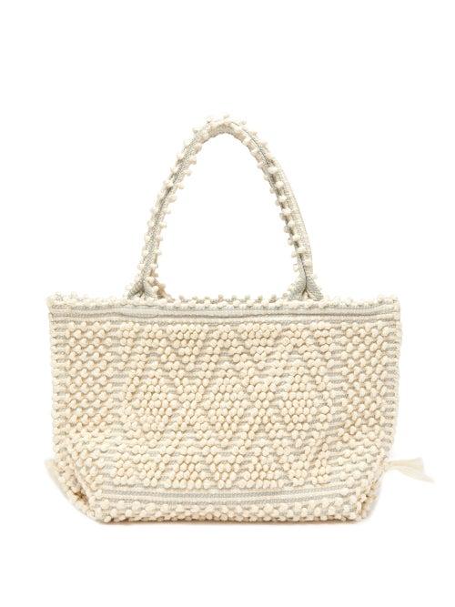 Matchesfashion.com Antonello Tedde - Rombi Medium Tote Bag - Womens - Blue Multi