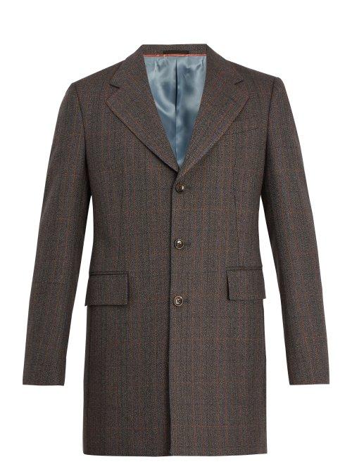 Matchesfashion.com Gucci - Magician Appliqu Wool Blazer - Mens - Grey
