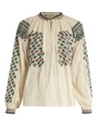 Vanessa Bruno Fileas Embroidered Top