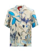 Paul Smith - Camp-collar Floral-print Shirt - Mens - Cream Multi