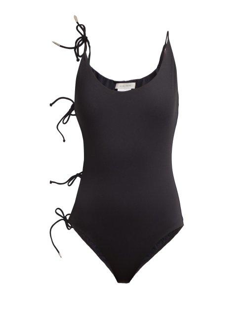 Matchesfashion.com On The Island - Cobra Multi Tie Stretch Swimsuit - Womens - Black