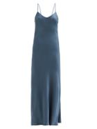Ladies Lingerie Asceno - Lyon Bamboo Slip Dress - Womens - Blue