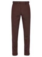 Etro Pinstripe Wool Trousers