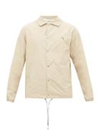 Matchesfashion.com Maison Kitsun - Fox Appliqu Technical Jacket - Mens - Beige