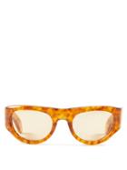 Jacques Marie Mage - Clyde Round Tortoiseshell-acetate Sunglasses - Mens - Beige