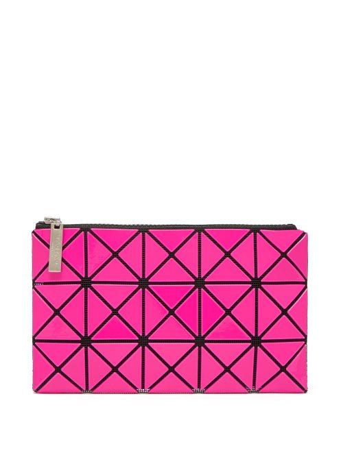 Matchesfashion.com Bao Bao Issey Miyake - Prism Top Zip Pouch - Womens - Pink