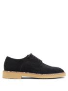 Matchesfashion.com Christian Louboutin - Davilo Suede Derby Shoes - Mens - Navy