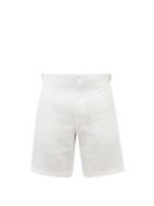 Orlebar Brown - Norwich Cotton-twill Shorts - Mens - Cream