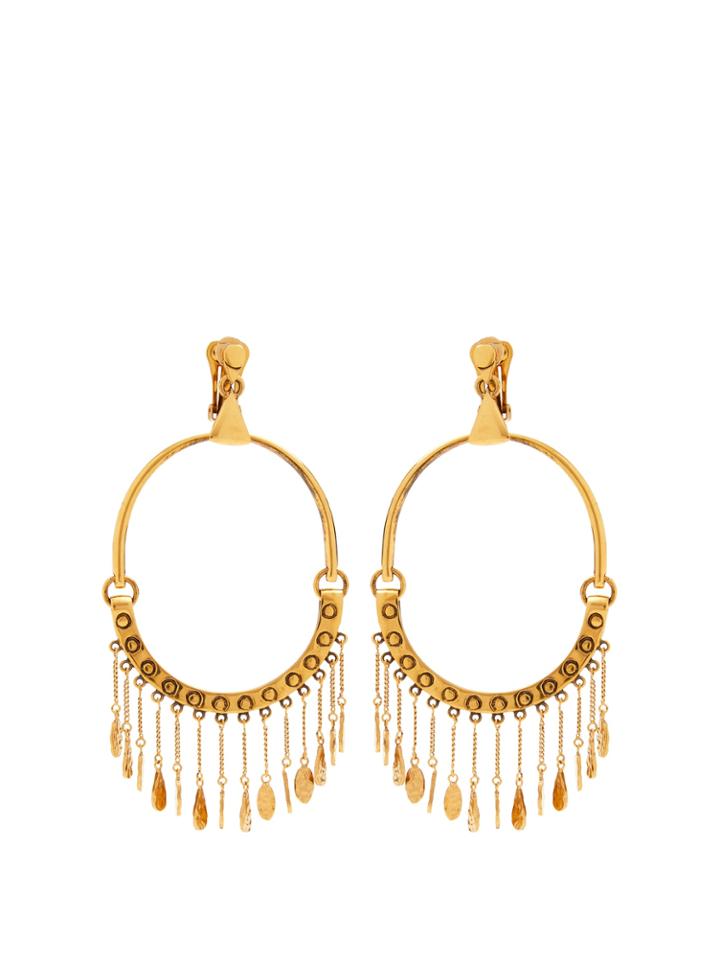Chloé Quinn Large Charm Earrings