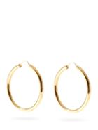 Matchesfashion.com Theodora Warre - Large Gold-plated Hoop Earrings - Womens - Yellow Gold