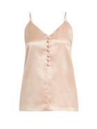 Matchesfashion.com Hillier Bartley - V Neck Silk Cami Top - Womens - Light Pink