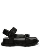 Matchesfashion.com Jil Sander - Chunky-sole Leather Sandals - Womens - Black