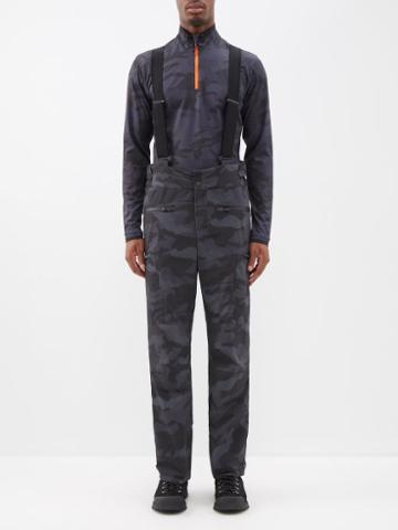 Sportalm - Camouflage-print Ski Trousers - Mens - Grey