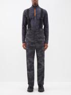 Sportalm - Camouflage-print Ski Trousers - Mens - Grey