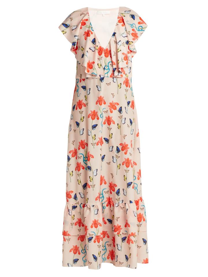 Borgo De Nor Carlotta Crepe Maxi Dress