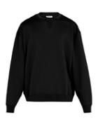 Matchesfashion.com Acne Studios - Flogho Cotton Sweatshirt - Mens - Black