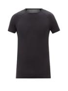 Falke Ess - Cool Technical-jersey T-shirt - Mens - Black