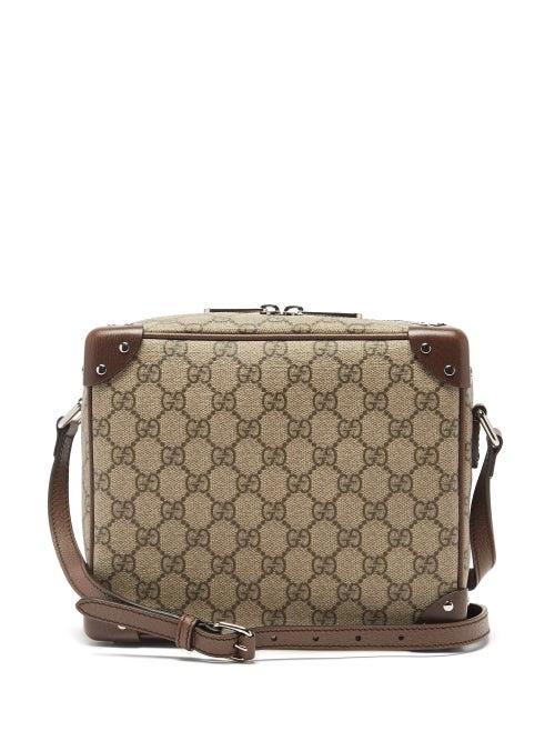 Matchesfashion.com Gucci - Gg Supreme Cross-body Bag - Mens - Beige