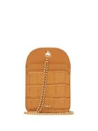 Matchesfashion.com Chlo - Walden Necklace Chain Leather Cardholder - Womens - Amber
