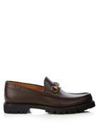 Gucci Alfons Leather Loafers